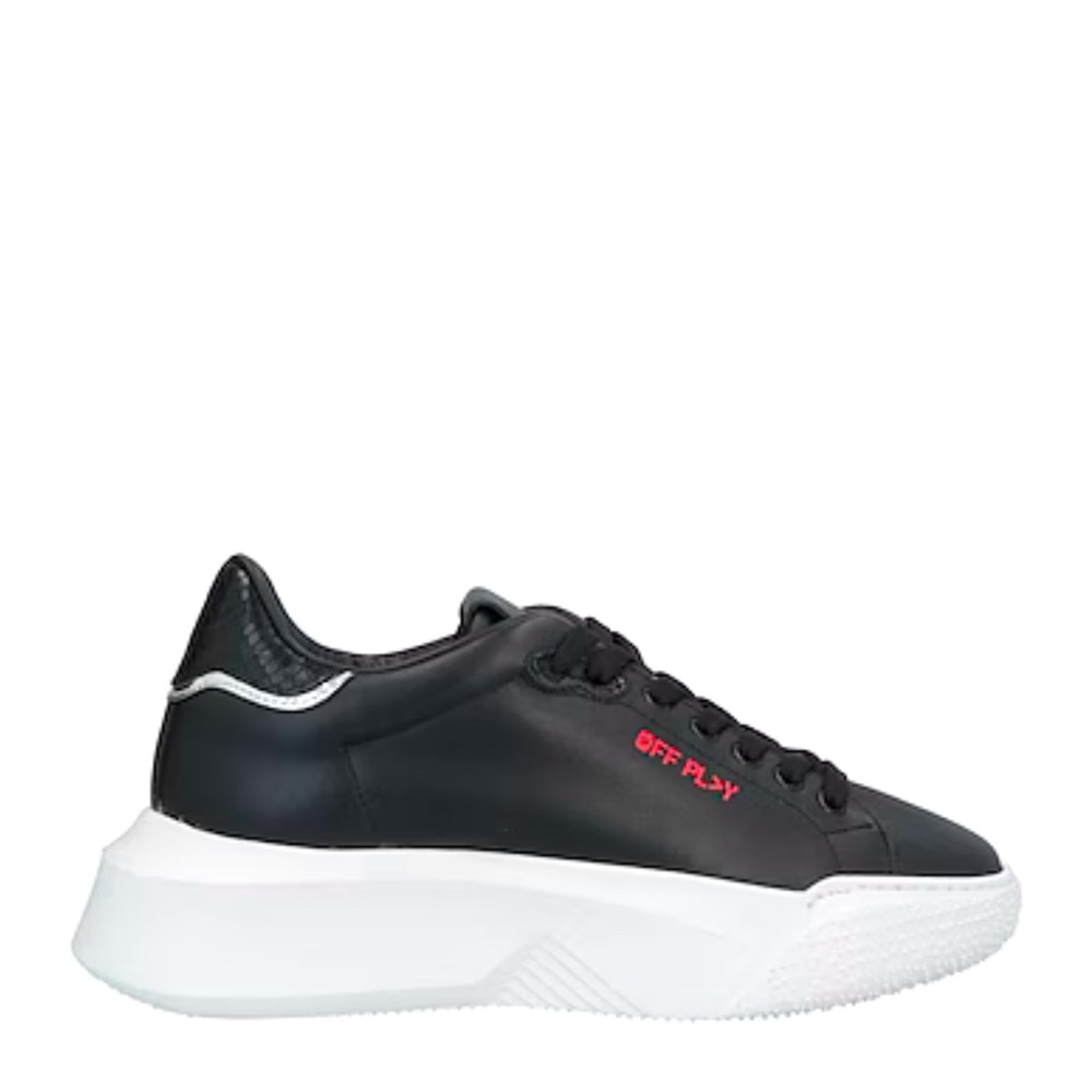 Off play black leather sneaker. Size 7.5